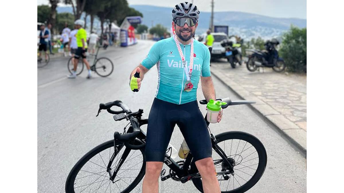 Vaillant Türkiye Bisikletçisi Melih Beyhan Gran Fondo’da Madalya Kazandı