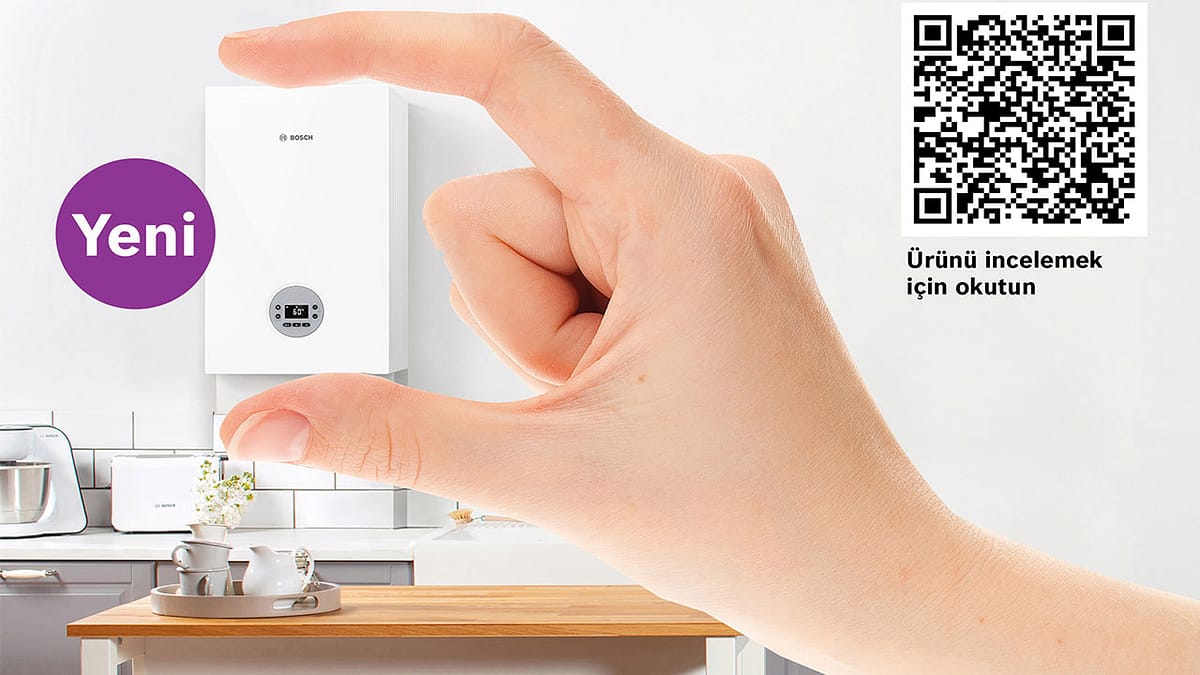 Bosch Home Comfort, Sürdürülebilir Yeşil Yaşam Destekçisi Ürünü Bosch Condens 1200W Kombi Kampanyasını Başlattı