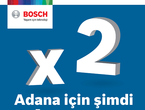 Bosch Partner Program’dan Adana’da 2 Kat Puan Kampanyası