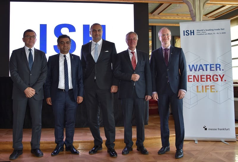 ISH Frankfurt 2019 Fuarı;  su, enerji ve yaşam temasıyla 11-15 Mart’ta