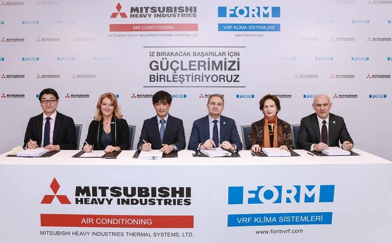 Form Şirketler Grubu ile Mitsubishi Heavy Industries Ortaklık Anlaşması İmzaladı