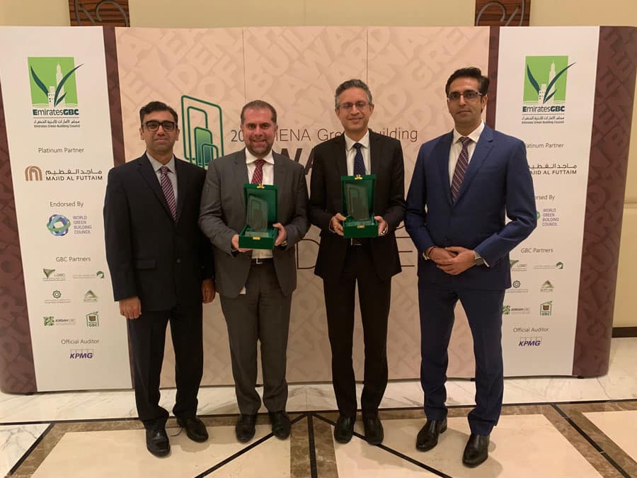 MENA Yeşil Bina Ödülleri Verildi