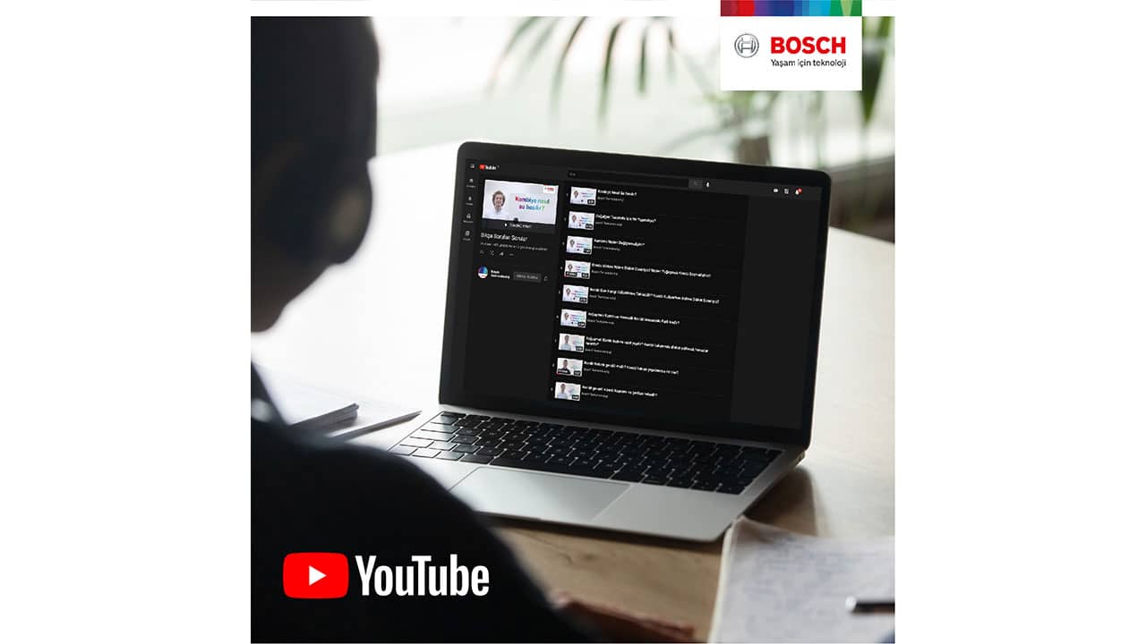 Bosch Termoteknoloji’nin Rehber Videoları YouTube’da