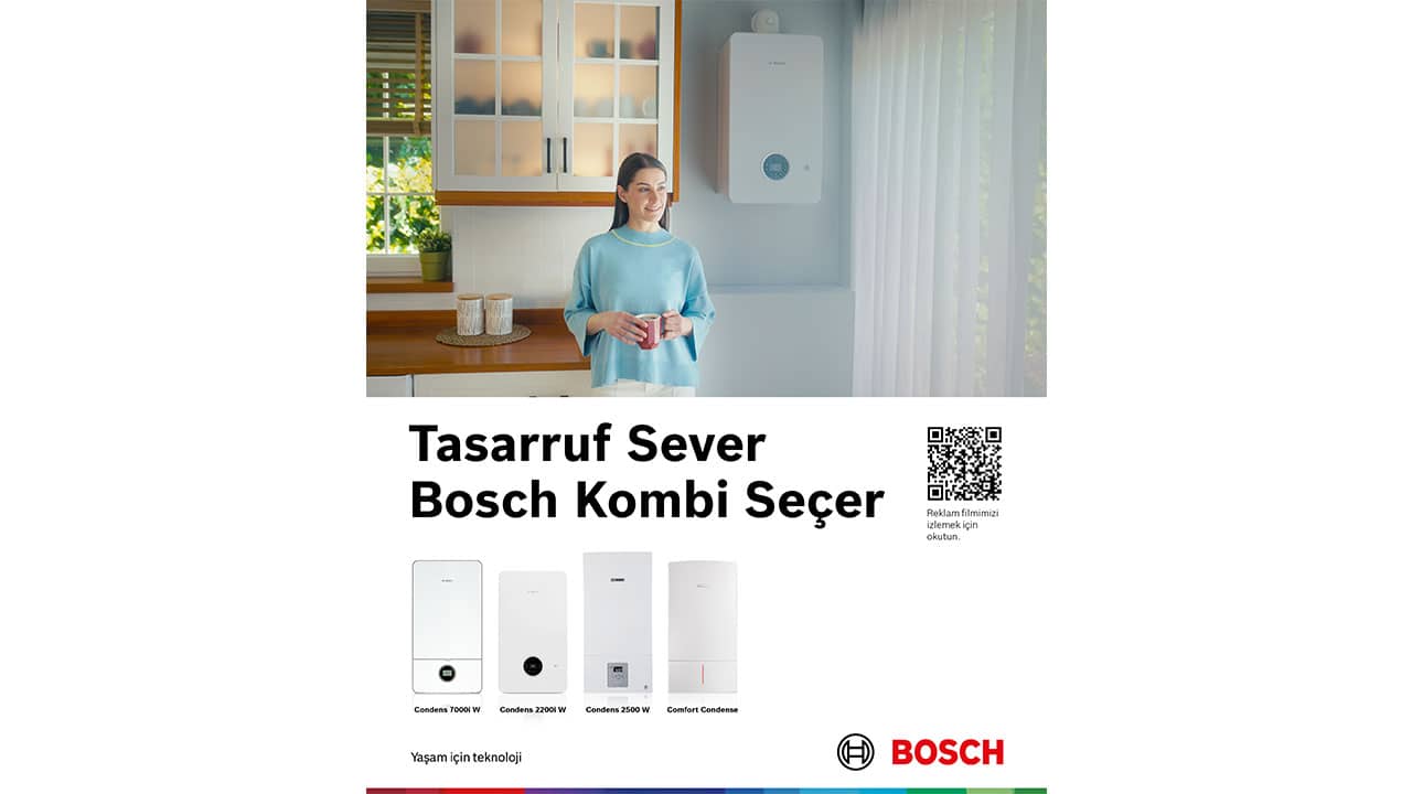 Çevre Dostu Bosch Termoteknoloji’den Yüksek Doğalgaz Tasarrufu Sağlayan Kombiler